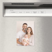 Aangepaste familiefoto gepersonaliseerd magneet (Insitu (Vaatwasser))