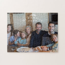 Aangepaste familiefoto | Gepersonaliseerde Jigzaag Legpuzzel