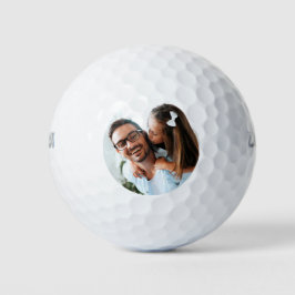 Aangepaste familiefoto golfballen