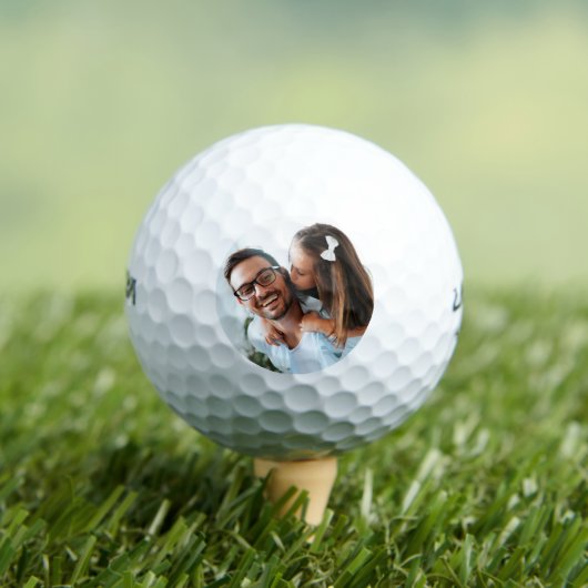 Aangepaste familiefoto golfballen (Insitu Shirt)