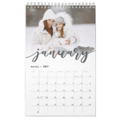 Aangepaste familiefoto kalender (Jan 2027)