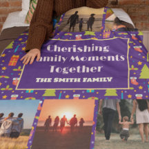 Aangepaste familiefoto kerstcadeaus voor dochter