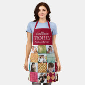 Aangepaste familiefoto schort (Gedragen)