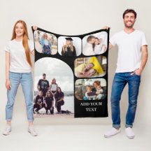 Aangepaste familiefoto's Collage & gepersonaliseer