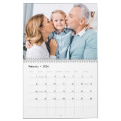 Aangepaste Familiefoto's Modern Creëer You Own 202 Kalender (Feb 2026)