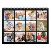 Aangepaste Familiefoto's Modern Creëer You Own 202 Kalender (Hoes)