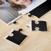 Aangepaste familiefotoverhaalcollage legpuzzel (Zijkant)