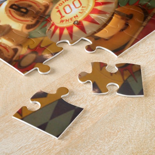 Aangepaste familieherinneringen legpuzzel (Zijkant)