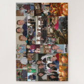 Aangepaste familieherinneringen legpuzzel (Verticaal)