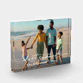 Aangepaste familieherinneringen op een dag afgelop fotoblokken (Links)