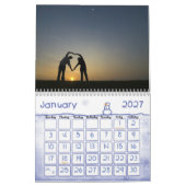 Aangepaste familiekalender kalender (Jan 2027)