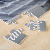 Aangepaste familiekinderen Kinder foto personalise Legpuzzel (Zijkant)