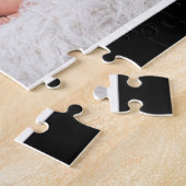 Aangepaste familienaam 5 Foto Collage Legpuzzel (Zijkant)