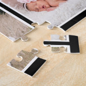 Aangepaste familienaam 8 Foto Collage Legpuzzel (Zijkant)