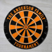 Aangepaste familienaam aangepast dartboard dartbord