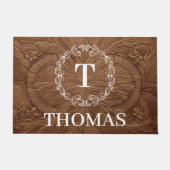 Aangepaste familienaam Aangepaste deurmat (Voorkant)