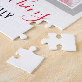 Aangepaste familienaam Citaat 9 Foto Collage Legpuzzel (Zijkant)