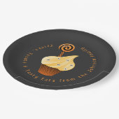 Aangepaste familienaam Halloween Paper Bord (Gekanteld)