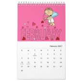 Aangepaste familienaam kalender (Feb 2027)