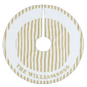 Aangepaste familienaam Kerstboom rok (Voorkant)