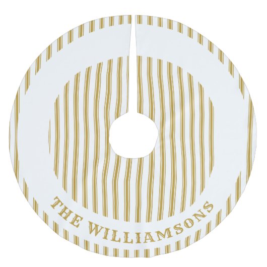 Aangepaste familienaam Kerstboom rok (Voorkant)