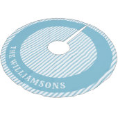 Aangepaste familienaam Kerstboom rok (Gekanteld)