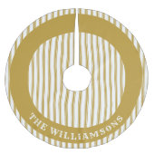 Aangepaste familienaam Kerstboom rok (Voorkant)