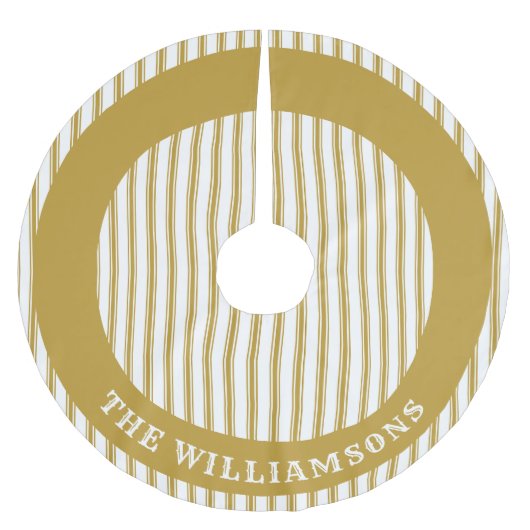 Aangepaste familienaam Kerstboom rok (Voorkant)