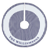 Aangepaste familienaam Kerstboom rok (Voorkant)