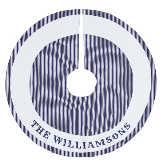 Aangepaste familienaam Kerstboom rok (Voorkant)