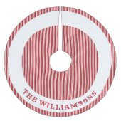 Aangepaste familienaam Kerstboom rok (Voorkant)