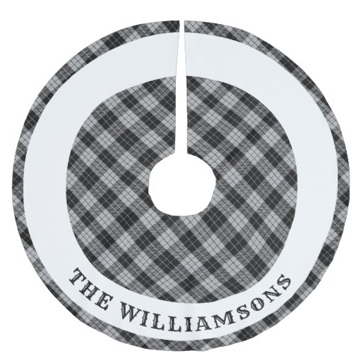 Aangepaste familienaam Kerstboom rok (Voorkant)