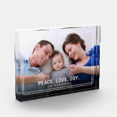 Aangepaste familienaam Naam foto Modern Minimal Ke (Links)