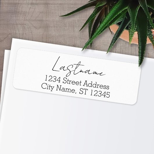 Aangepaste familienaam - Schitterend adres voor re Etiket