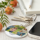 Aangepaste Familienaam Sleutelhanger (Voorkant Rechts)