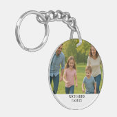 Aangepaste Familienaam Sleutelhanger (Voorkant Links)