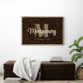 Aangepaste Familienaam Teken Passen getrouwd Cadea Poster