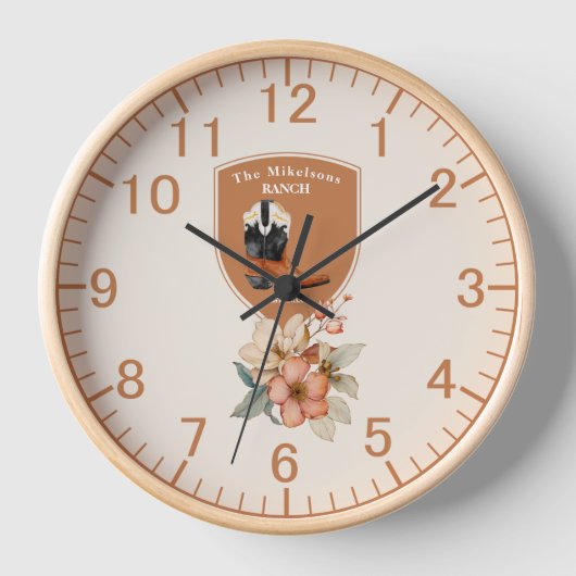 Aangepaste familienaam Western Ranch (Voorkant)