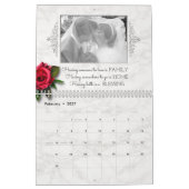 Aangepaste familieoffertes en foto's kalender (Feb 2027)