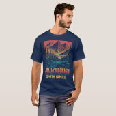 Aangepaste familiereünie  t-shirt (Voorkant volledig)