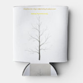 Aangepaste familiestamboom: Elegante minimalistisc Blikjeskoeler (Voorkant)
