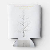 Aangepaste familiestamboom: Elegante minimalistisc Blikjeskoeler (Achterkant)