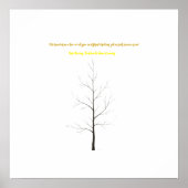 Aangepaste familiestamboom: Elegante minimalistisc Poster (Voorkant)