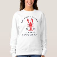 Aangepaste Family Lobster Zeevruchten Boil Matchin