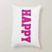 Aangepaste Fantasie Bloem | Abstracte Neon Bloem Accent Kussen (Achterkant (Verticaal))