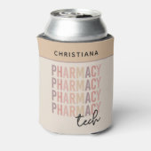 Aangepaste farmacie | Farmaceutische technicus Blikjeskoeler (Blikje Achterkant)