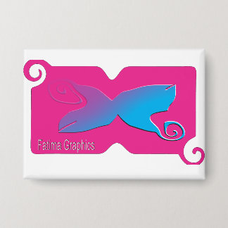 Aangepaste Fatima Graphics Gradiënt Pin Knop Button