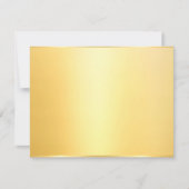 Aangepaste Faux Gold Elegant Blank Sjabloon Modern (Voorkant)