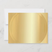 Aangepaste Faux Gold Modern Elegant Blank Sjabloon (Voorkant)