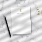 Aangepaste Faux Gold Pineappel Post-it® Notes